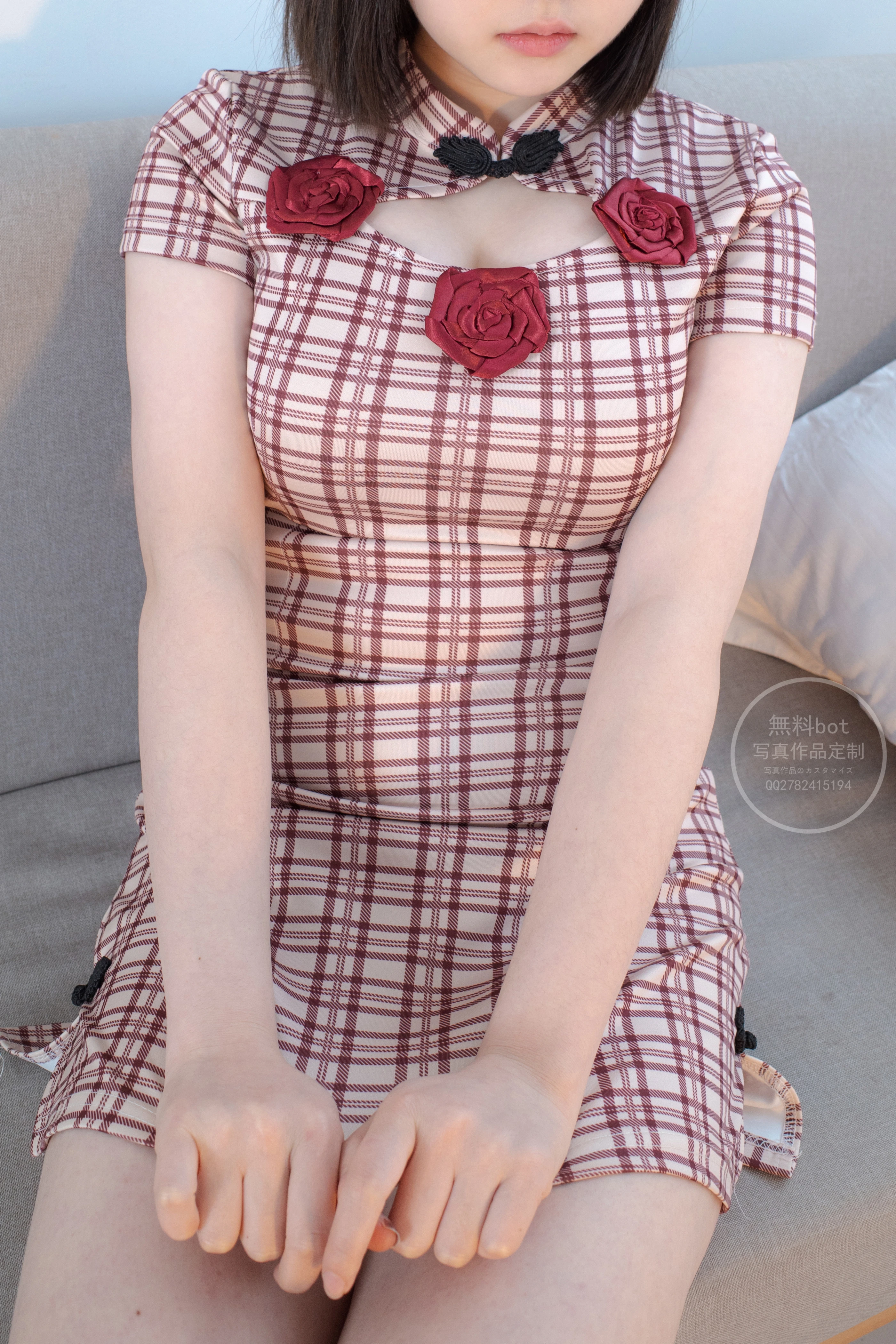 森萝财团 有料 NO.028 匿名 美少女的白丝JK制服 [101P]插图3